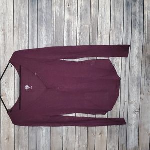 SO, M, Burgundy, Henley